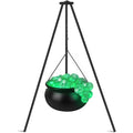 Halloween Plastic Cauldron with Lights E11249