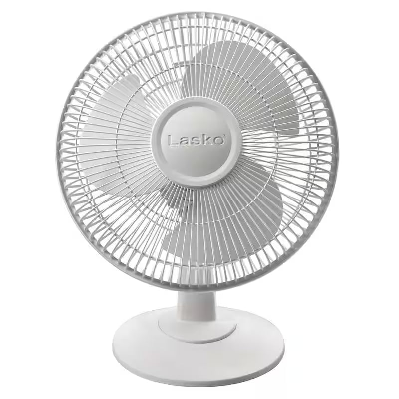 White 3 Speed Oscillating Table Fan N669739