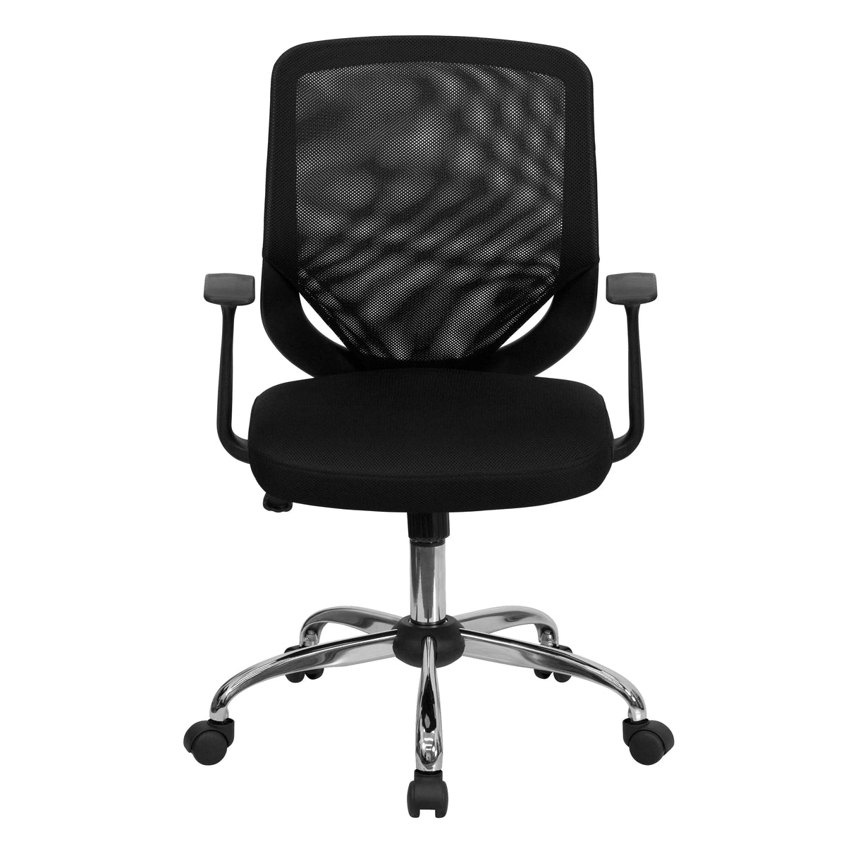 Black Swivel Adjustable Mesh Office Chair I7304