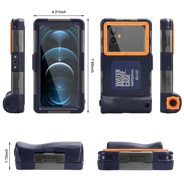 Waterproof Protective Case for Samsung Galaxy S20 5G UW and All Phones Up to 6.9 Inch O48546