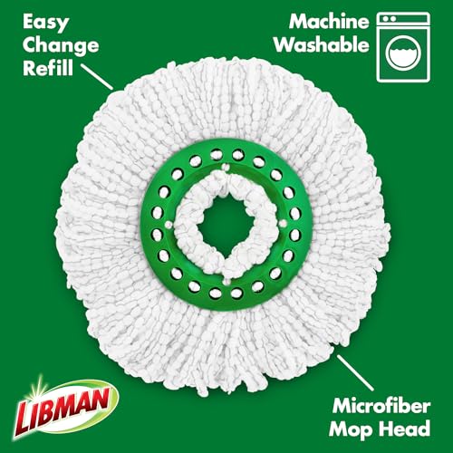 Microfiber Spin Mop Refills, Pack of 4 U567