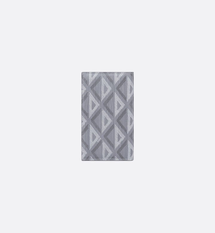 Bifold Card Holder Gray Canvas S211246