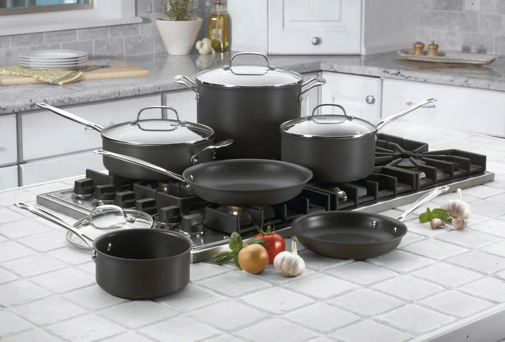 Nonstick Hard-Anodized 10-Piece Cookware Set Y73078