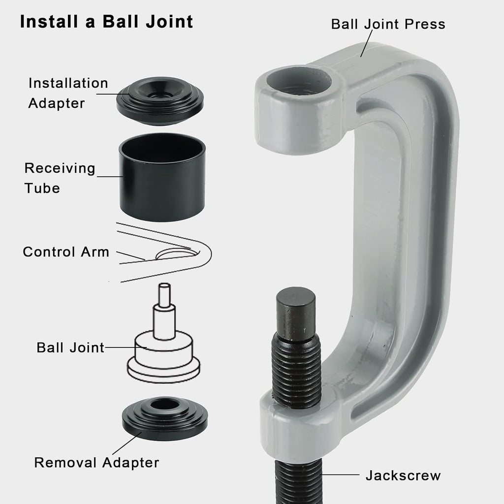 4 in1 Ball Joint Service Auto Tool Kit Pack of 2 B56116