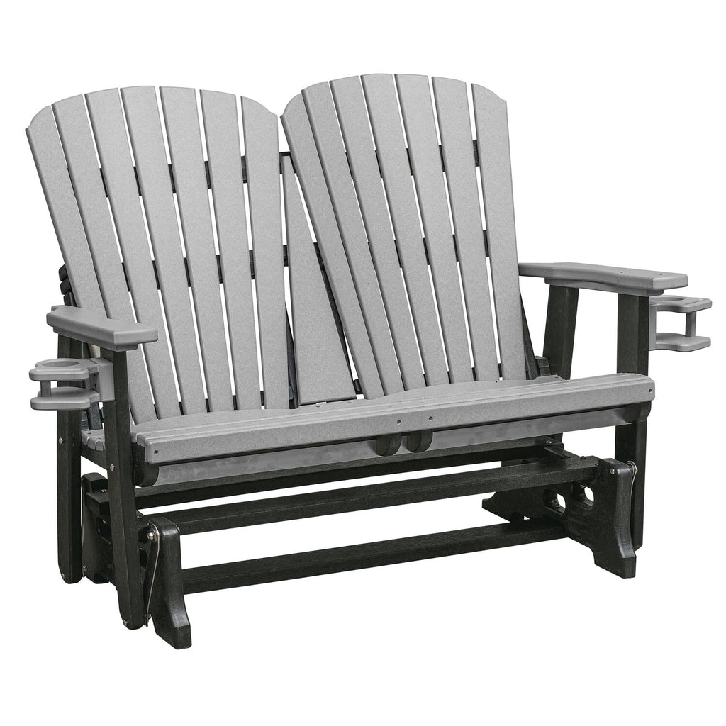 Light Grey Back Glider with Black Base I61245