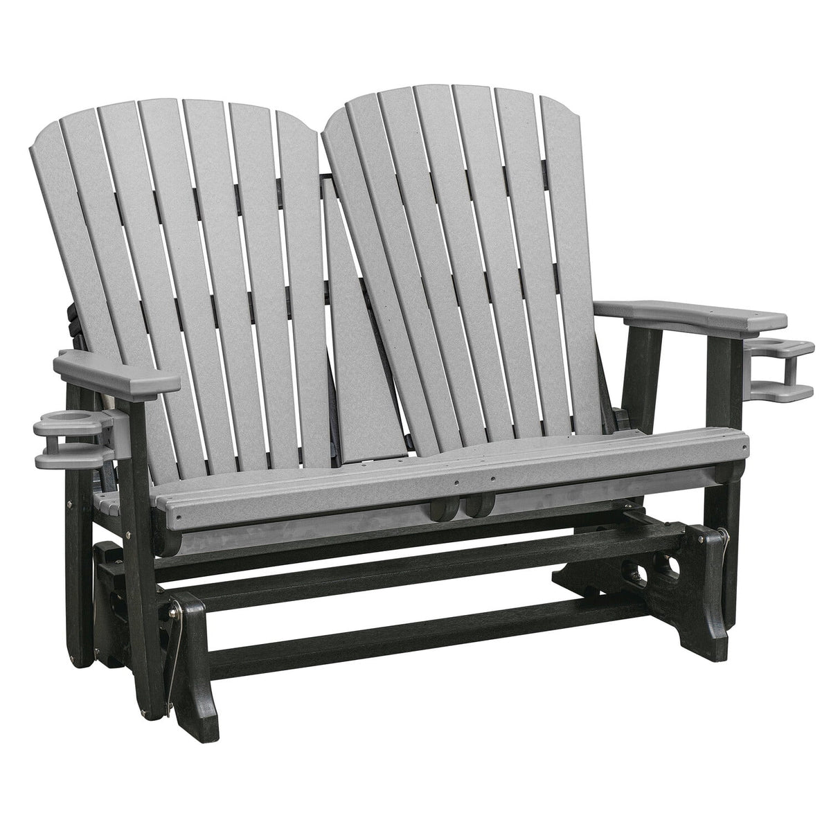 Light Grey Back Glider with Black Base I61245