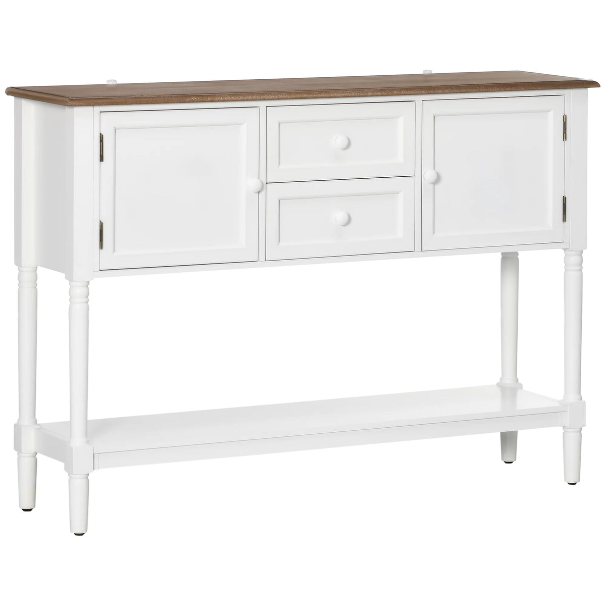 White Console Table with 2 Drawers M530