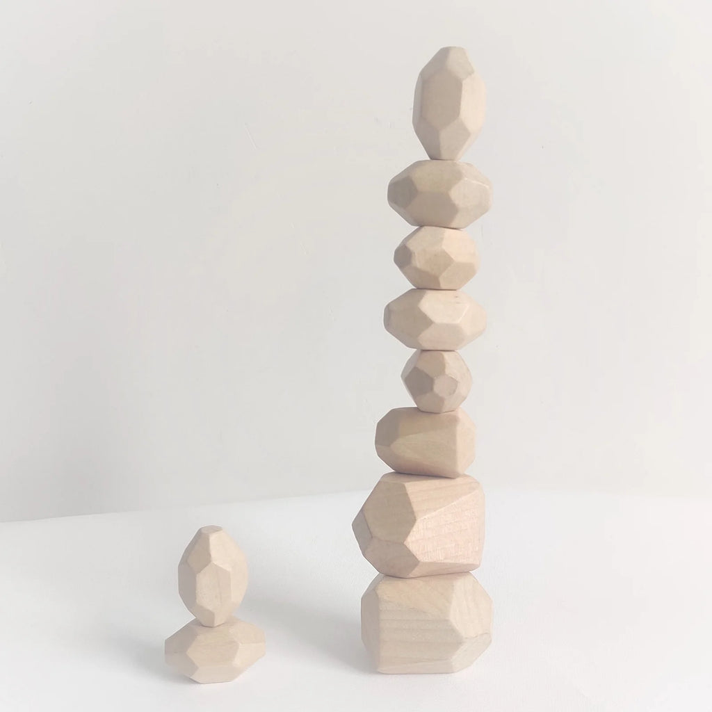 Nordic Baby Wooden Building Blocks Balance Stacking Game Puzzle Toys T8174