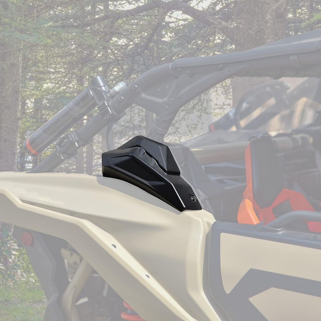 Rear Cage Trim Plastic Cover for Maverick X3, C Pillar Protection Shield Guard Plate, 2PCS U17249