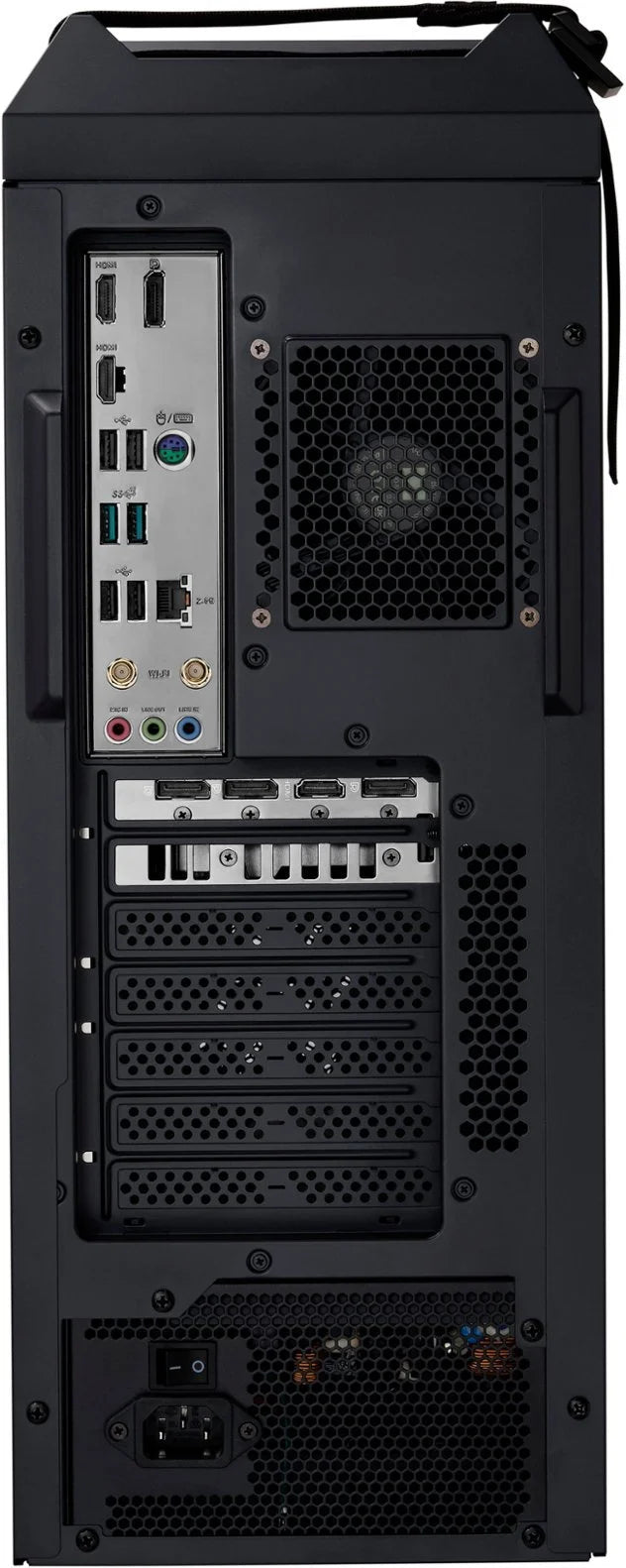 Gaming PC with Intel Core i9-14900K CPU, 16GB RAM, 4TB NVMe SSD, 2TB HDD, NVIDIA GeForce RTX 3060 12GB, Windows 11 Home V47566