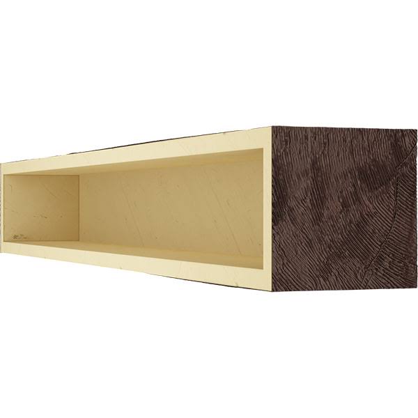 Rough Sawn Faux Wood Fireplace Mantel M723902
