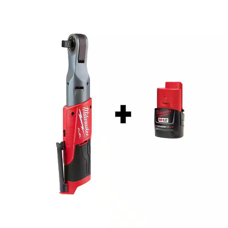 12V Lithium-Ion Brushless Cordless 1/2 in. Ratchet with 2.0Ah Battery V89966