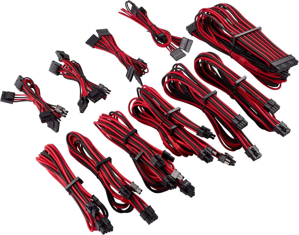 Blue Individually Sleeved PSU Cables Pro Kit Q288