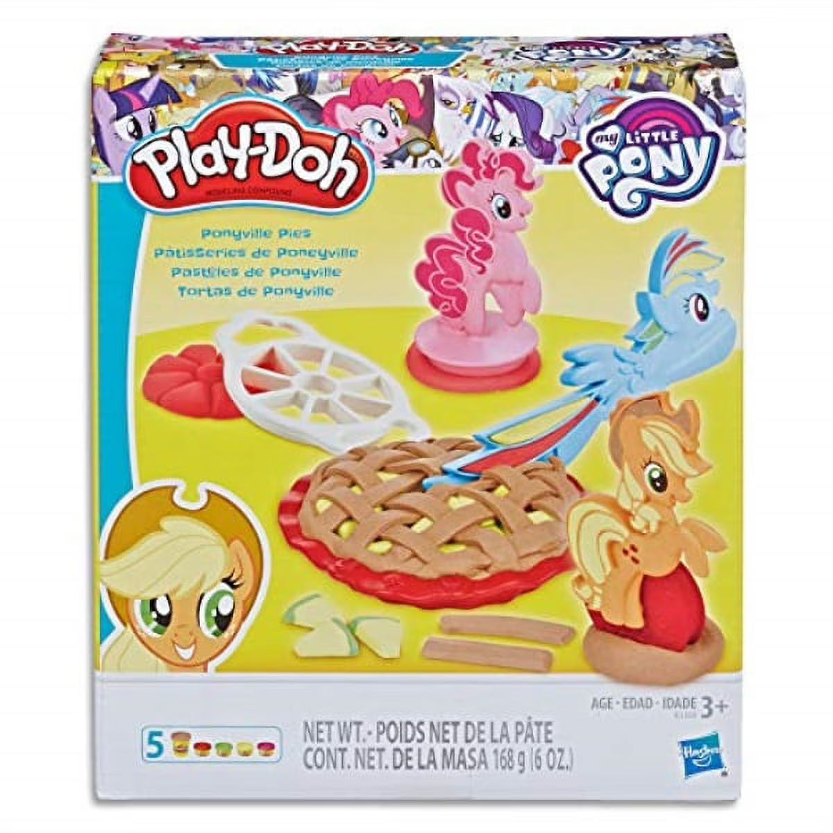 Play-Doh Ponyville Pies Set with 5 Colors A40143