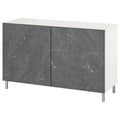 White Storage Combination with Doors W141175