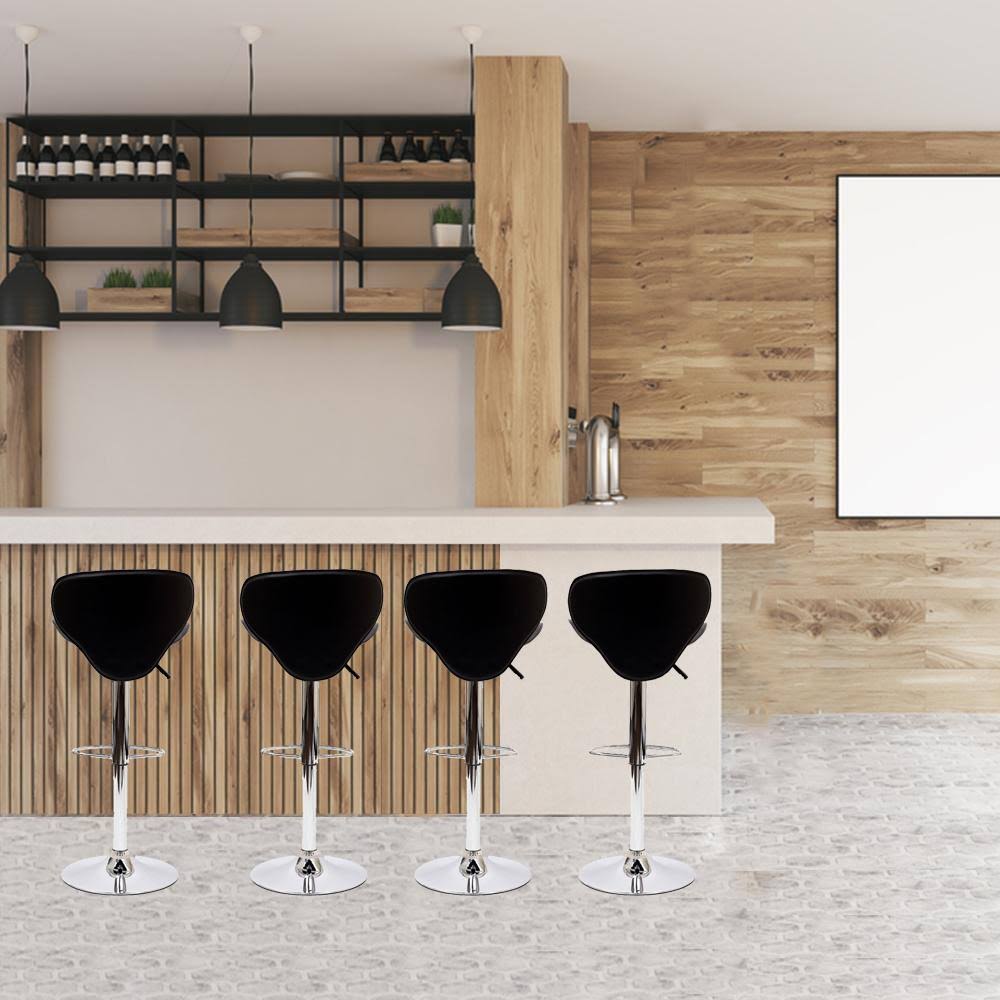 Black Booster Bar Stool H9471