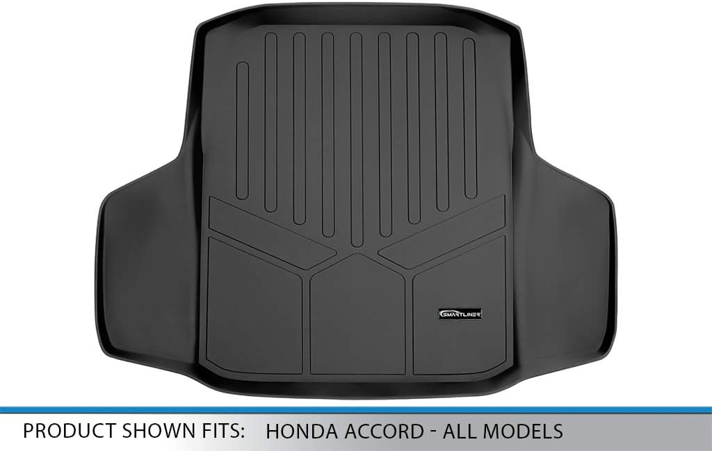 Black Cargo Trunk Liner Floor Mat for 2018-2022 Honda Accord I7947
