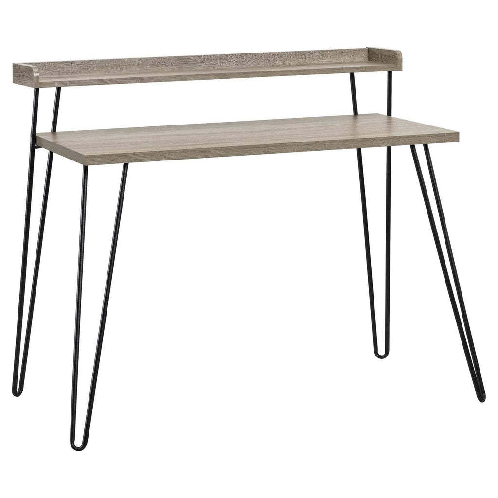 Retro Desk with Riser Sonoma Oak G673899