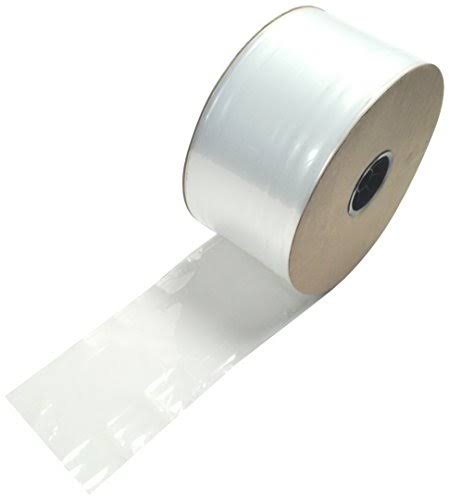 1.5 Mil Clear Poly Tubing, 2900 ft. x 24x22 Width M837155