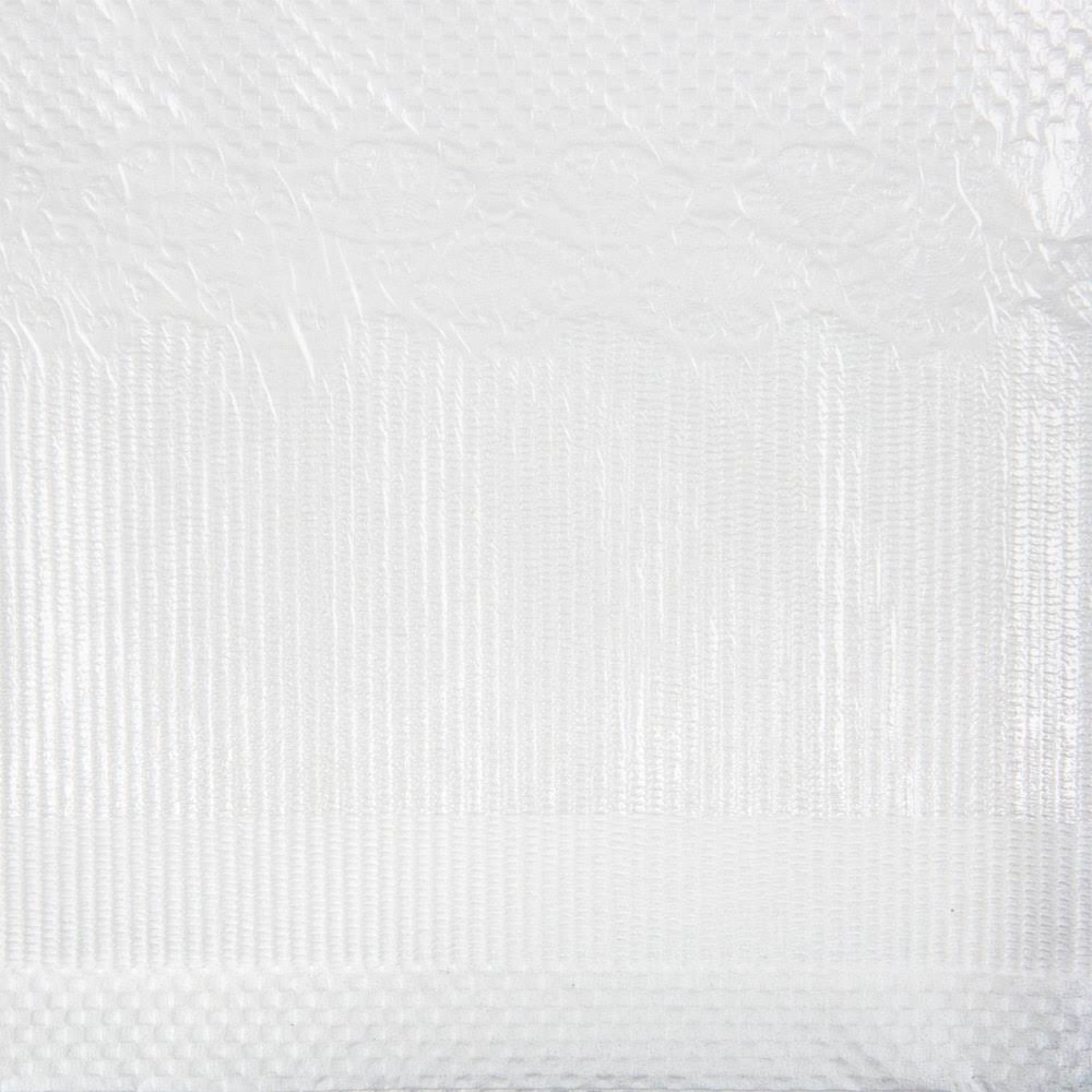 White Tissue Poly Table Cover - 50/Case E885632