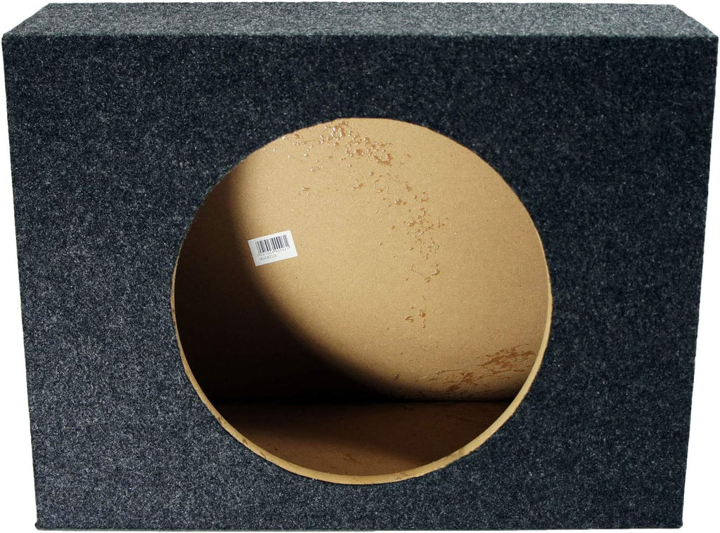 Single 12" Subwoofer Truck Sub Box Enclosure 5/8" MDF Pack of 2 C389