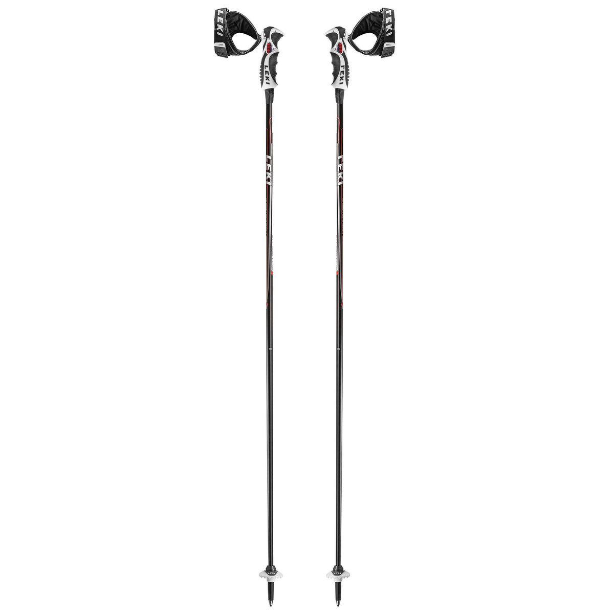 Red 52in Ski Poles K6658