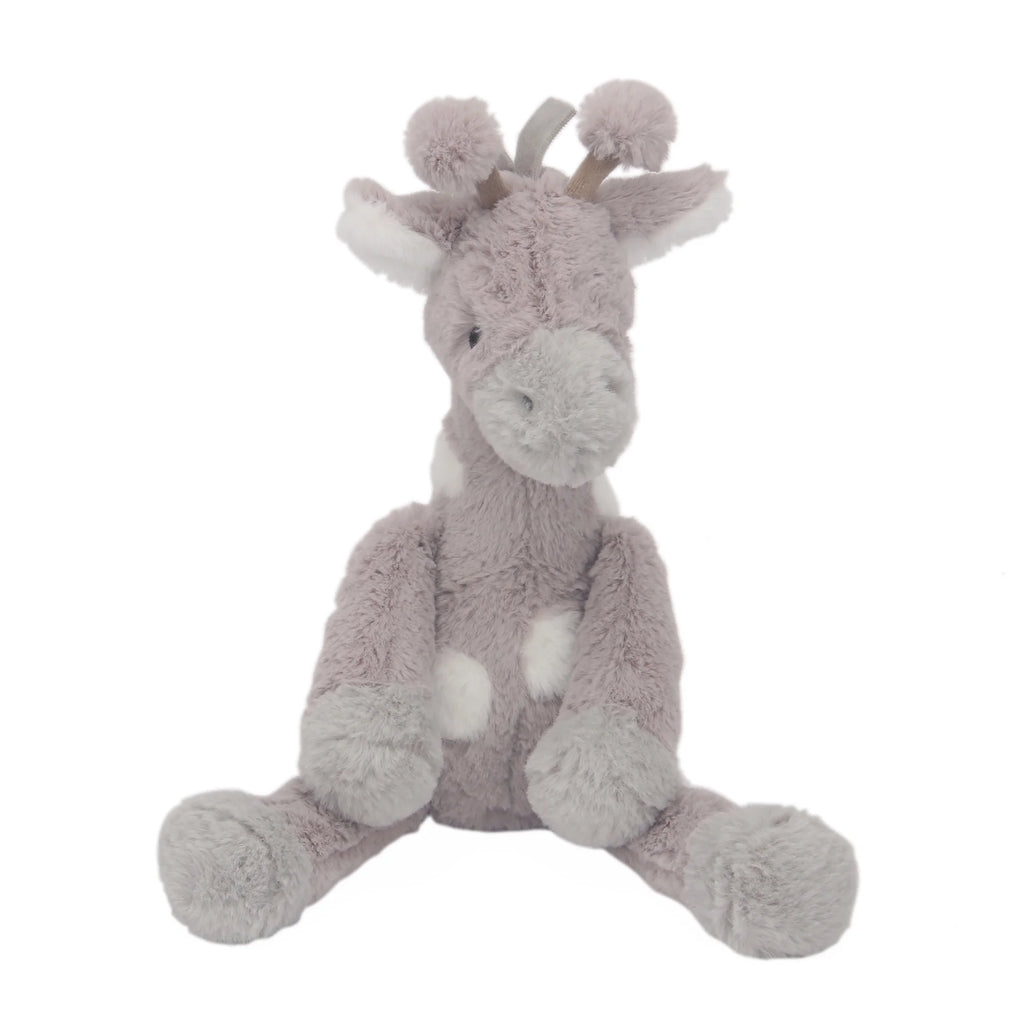 Linen Safari Gray Giraffe Stuffed Animal Toy R1911