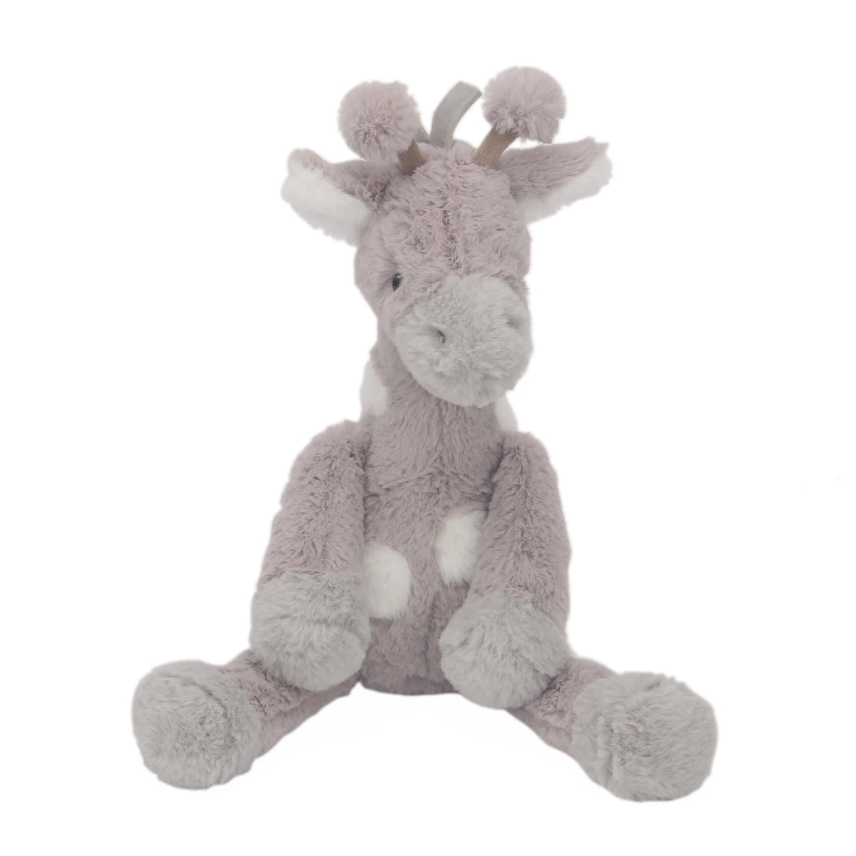 Linen Safari Gray Giraffe Stuffed Animal Toy R1911