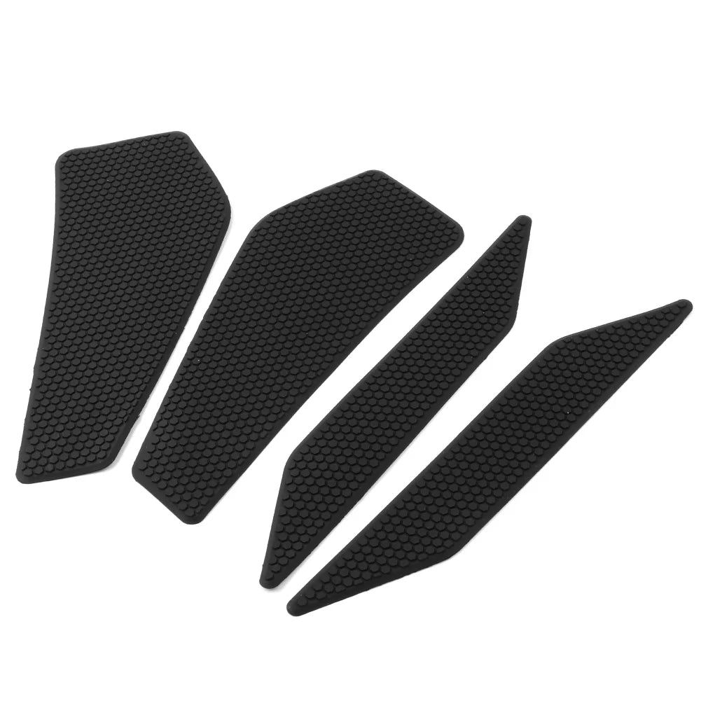 4x Motorbike Side Tank Traction Grips Pads R36794