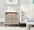 White/Oak Lacquer Cabinet C553