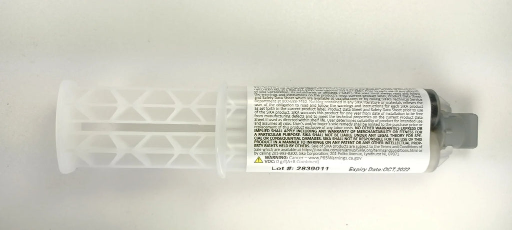Black Plastic & Metal Adhesive G400231