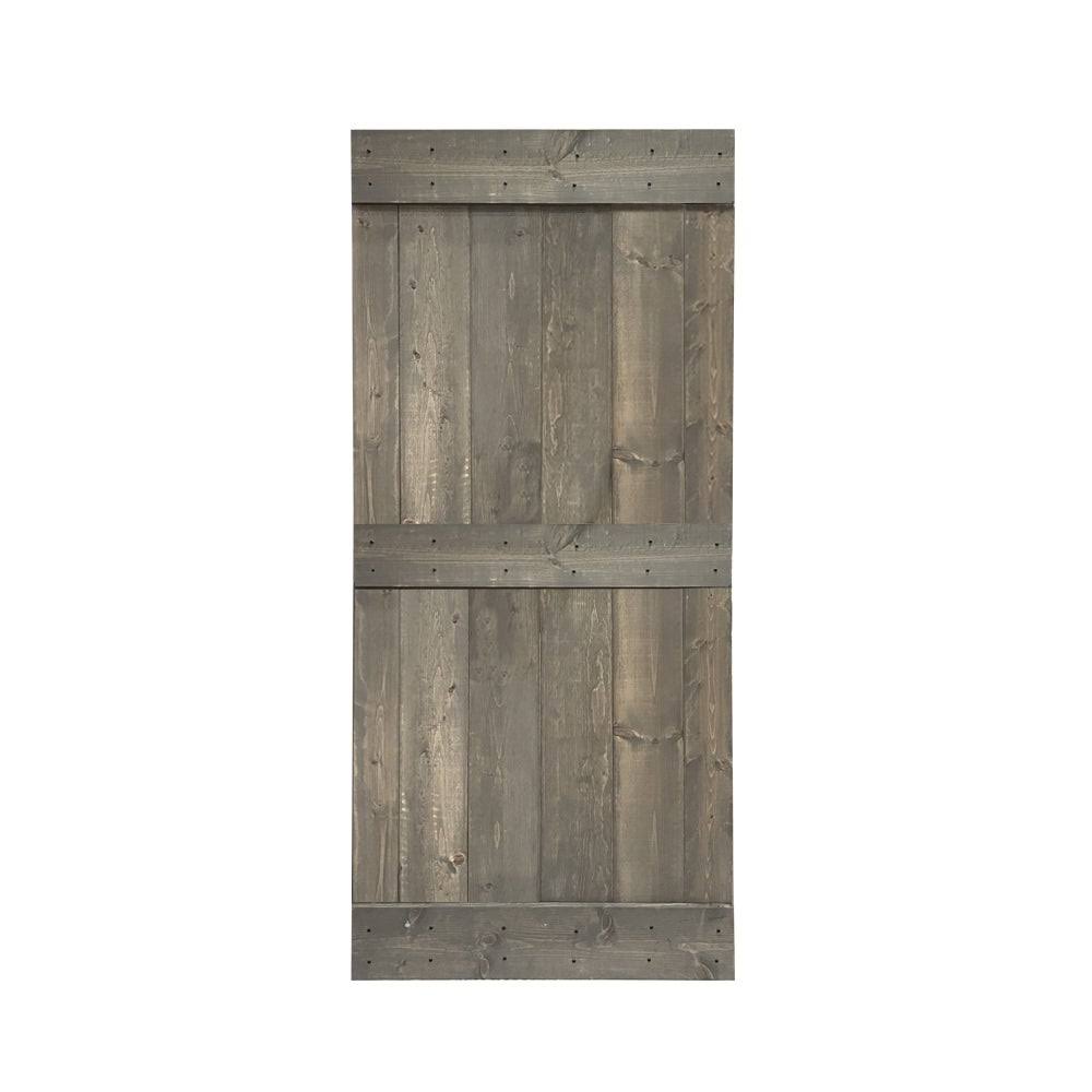 Stained Solid Wood Interior Sliding Barn Door - Colonial Maple - 36 x 84 B782062