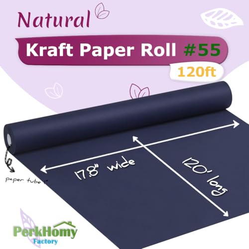Brown Kraft Paper Roll 70GSM 50LB X5536