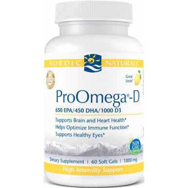 60 Capsules 650 EPA 450 DHA 1000 D3 E4074