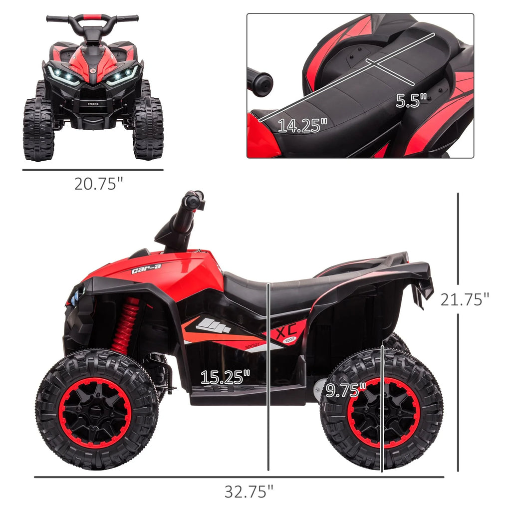 12V Kids Electric Ride-on ATV Quad X9513
