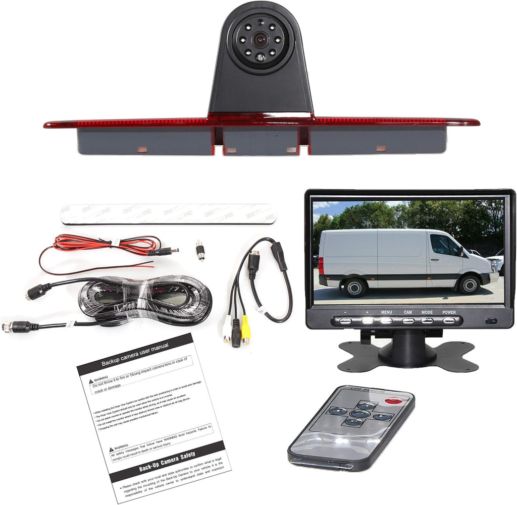 7'' TFT LCD Monitor Backup Camera Kit for Sprinter Vans R947915