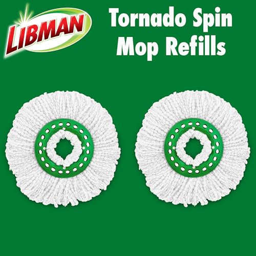 Microfiber Spin Mop Refills, Pack of 4 U567