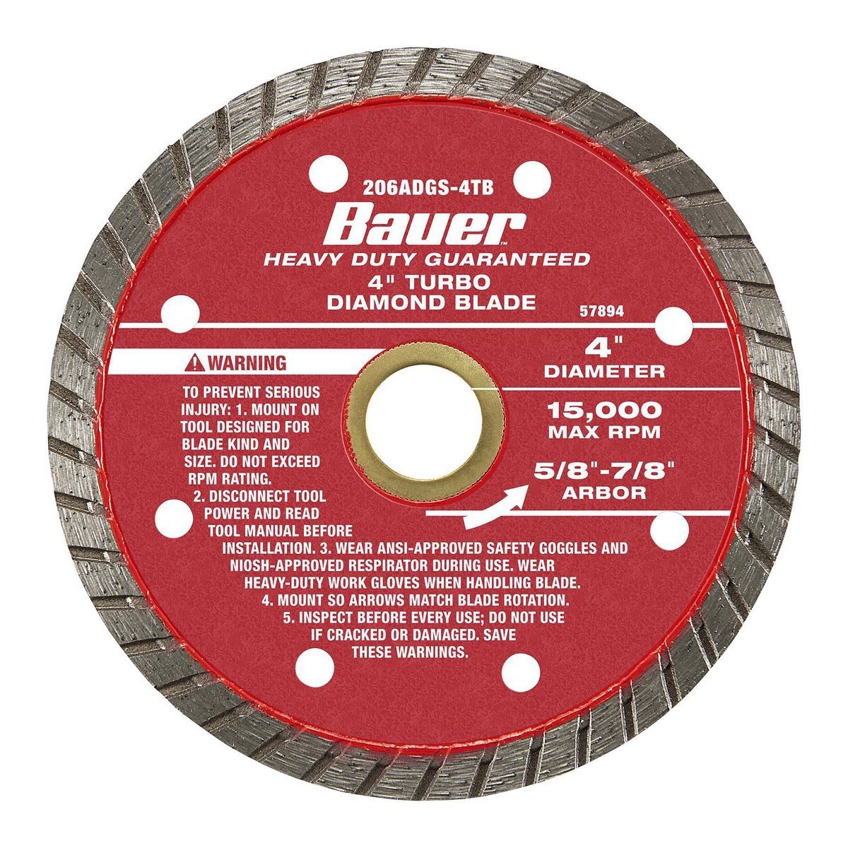4 in. Diamond Saw Blade N755