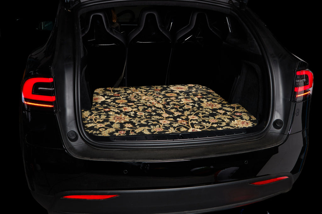 Black Oriental Car Mats T160573