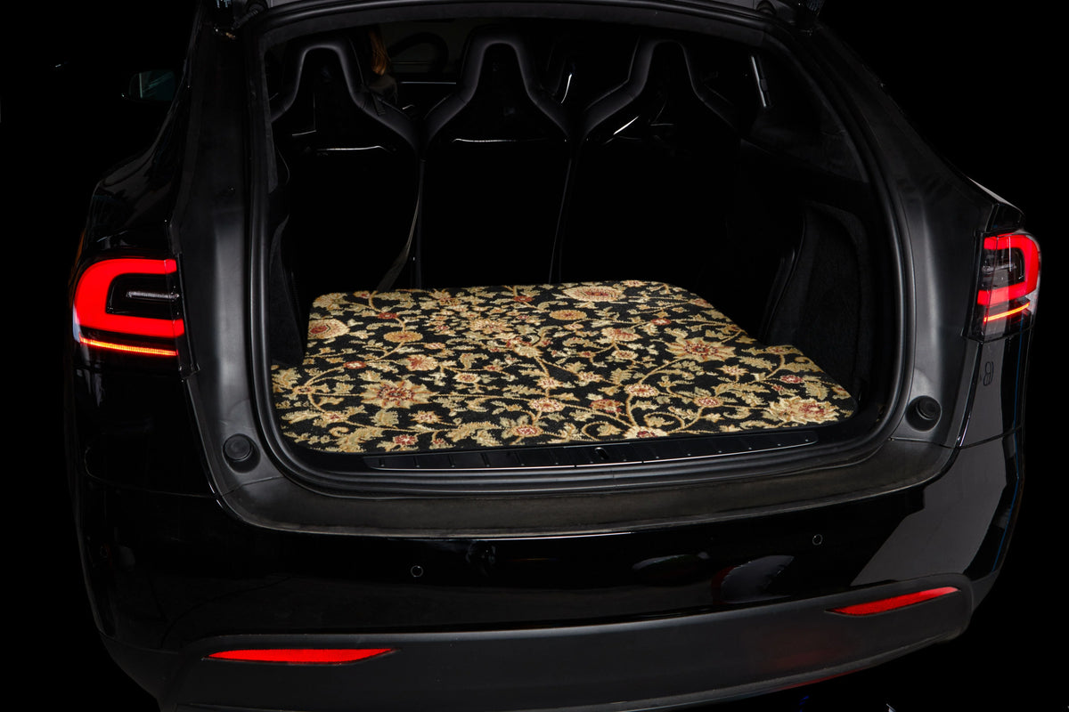 Black Oriental Car Mats T160573