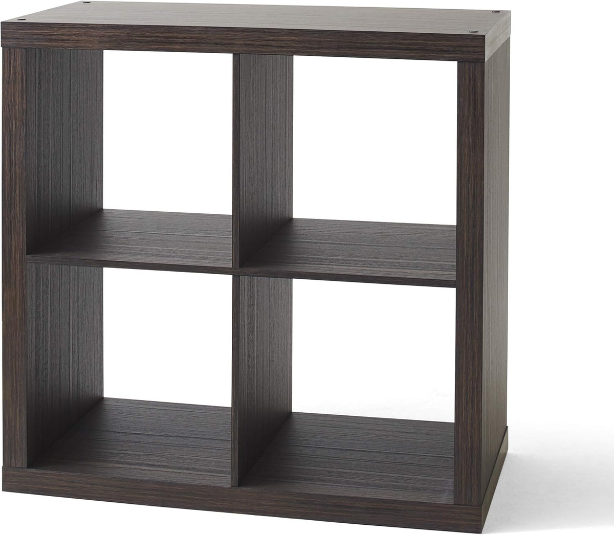 White 4-Cube Bookshelf Storage Cabinet O562