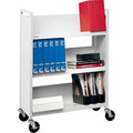 Aluminum Utility Truck with 3 Shelves and 4in Casters P655223
