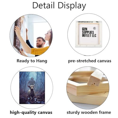 Canvas Wall Art 12x16 inch X179262