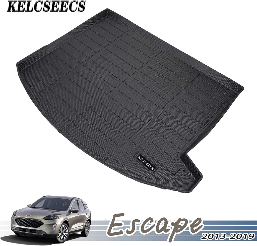 Black Waterproof Heavy Duty Car Floor Mats Full Set T446