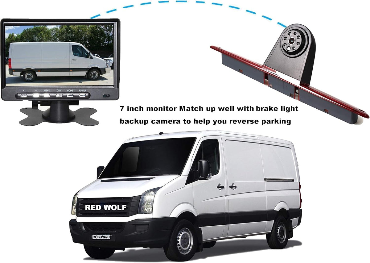 7'' TFT LCD Monitor Backup Camera Kit for Sprinter Vans R947915