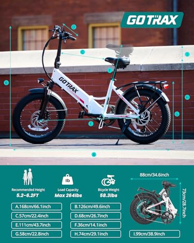20" Folding Electric Bike with 48V Battery, 500W, 7-Speed B3994