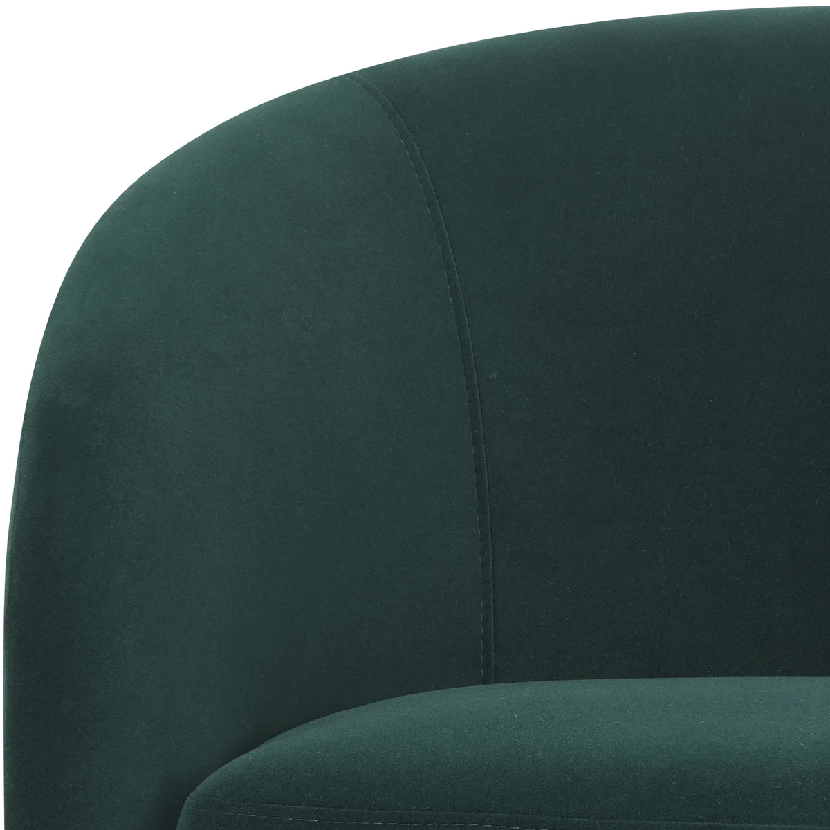 Green Velvet Swivel Accent Chair M157376