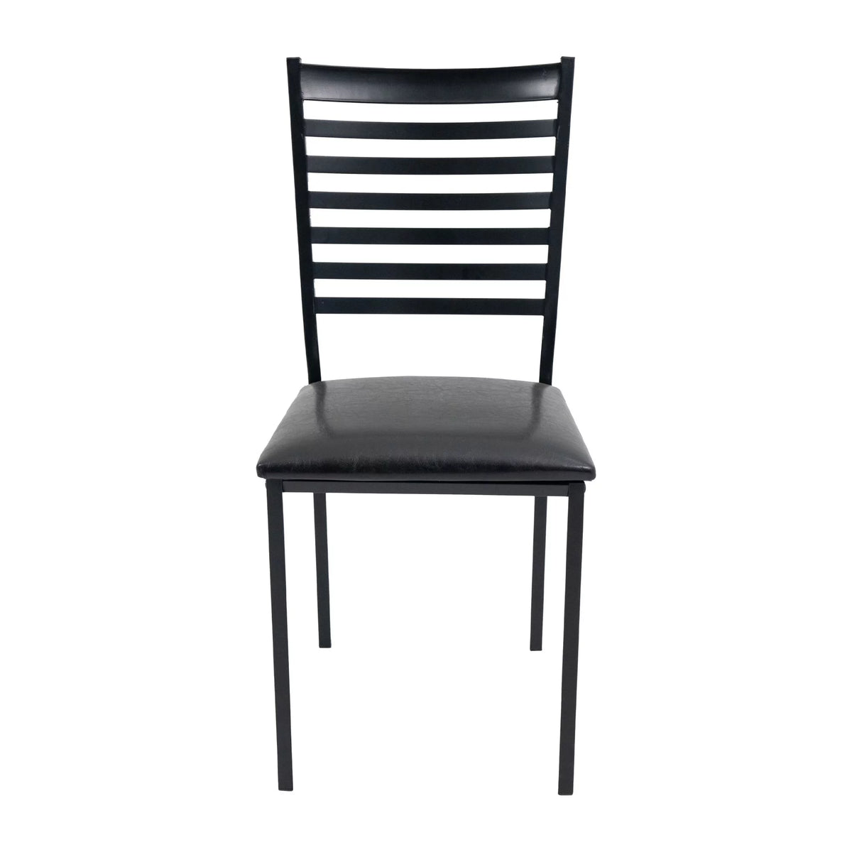 5 Piece Black Dining Table Set with 4 Upholstered Chairs Z930631