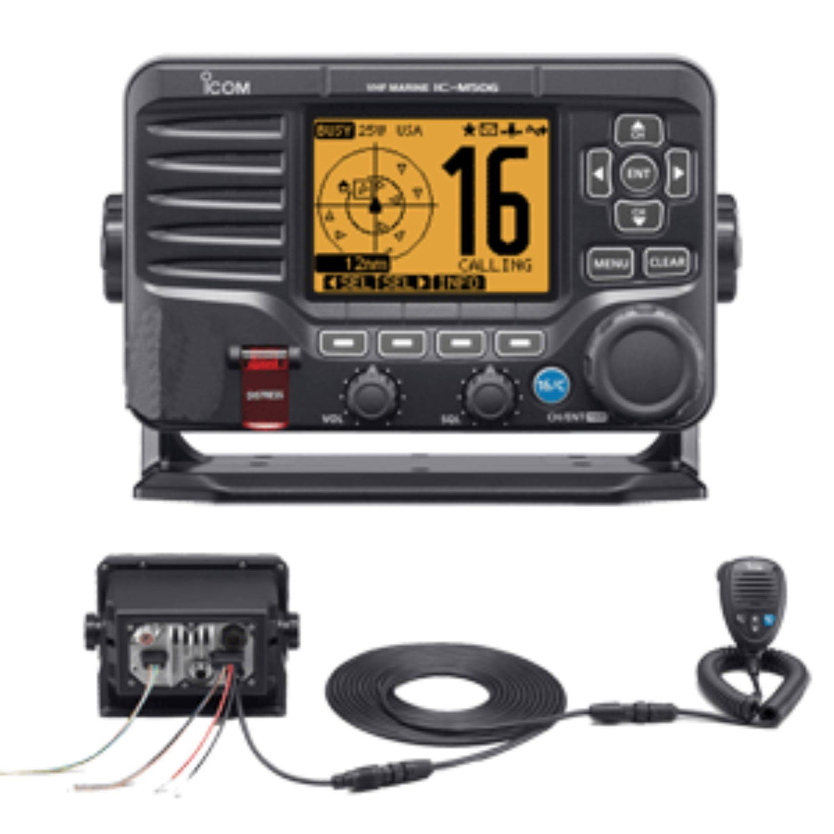 Black Fixed Mount VHF D243066