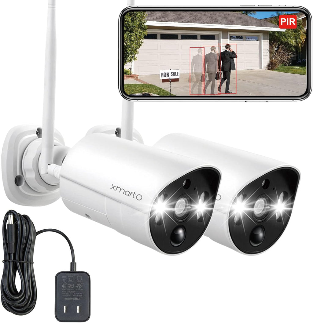 2K HD Wireless Security Camera with Color Night Vision P4808